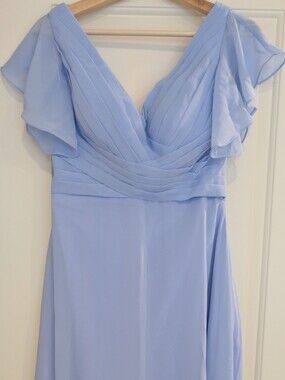 Light Blue A-Line Women’s Skirt